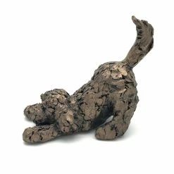 Frith Miniature Cockapoo Playing Mischief In Cold Cast Bronze Made In UK Frith Sculptures