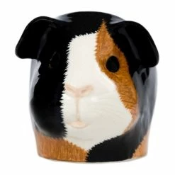 Quail Ceramics Guinea Pig Multicoloured Face Egg Cup