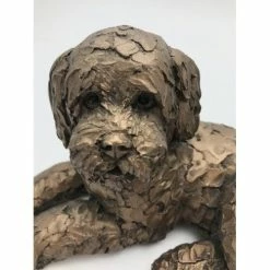 Frith - Ozzy Cockapoo Dog Sculpture By Adrian Tinsley