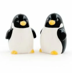 Shared Earth Ceramic Penguin Salt & Pepper Pots Fair Trade Kitchenware