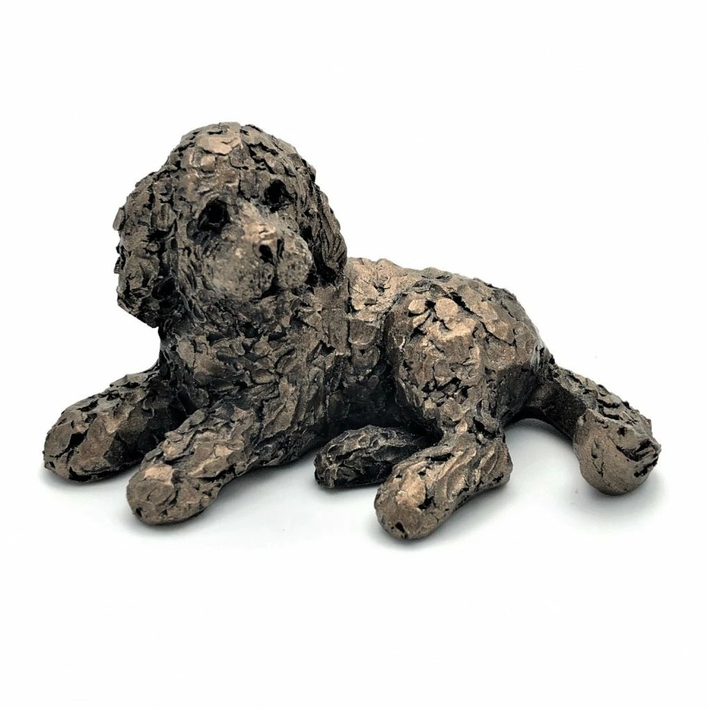 Discount β€οΈ Frith Sculptures Frith Miniature Cockapoo Laying Down Pickwick In Cold Cast Bronze Made In UK 𧨠3 Frith Sculptures Frith Miniature Cockapoo Laying Down Pickwick In Cold Cast Bronze Made In UK