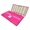 Golunski Leather Lockable Travel Wallet & Passport Holder In Pink