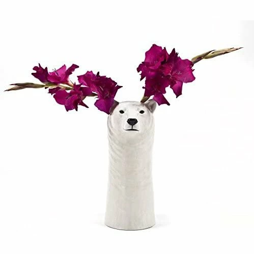 Hot Sale π Quail Ceramics Polar Bear Flower Vase β¨ 3 Quail Ceramics Polar Bear Flower Vase