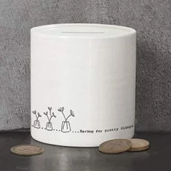 Porcelain Money Box Saving For Pretty Things By East Of India