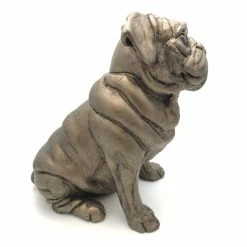 Frith - Rocky The Pug Dog Sculpture By Harriet Dunn