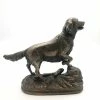 Fiesta Studios Standing Retriever Figure Cold Cast Bronze By Beauchamp Bronze