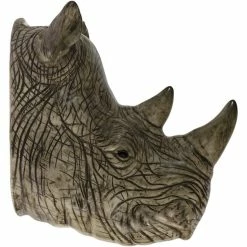 Quail Ceramics Rhino Wall Vase
