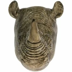 Quail Ceramics Rhino Wall Vase