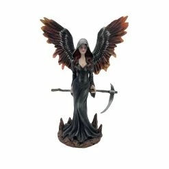 Take My Soul Figurine By Nemesis Now, Female Reaper With Scythe
