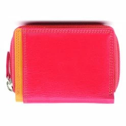 Small Leather Purse In Red Graffiti Range By Golunski