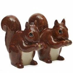 Brand new π― Quail Ceramics Red Squirrel Salt & Pepper Shakers π 8 Quail Ceramics Red Squirrel Salt & Pepper Shakers