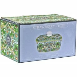 Lesser & Pavey William Morris Strawberry Thief Butter Dish Leonardo Collection