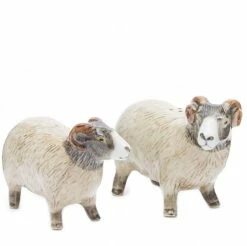 Quail Ceramics Swaledale Sheep Salt & Pepper Shakers