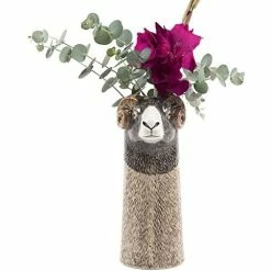 Quail Ceramics Swaledale Sheep Flower Vase