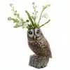 Quail Ceramics Tawny Owl Flower Vase