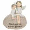 Joe Davies Teaching Is The Greatest Gift Of All, Sentimental Pebble Angel Figure