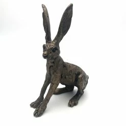 Frith - Ted Hare Alarmed Sculpture By Thomas Meadows Frith Sculptures