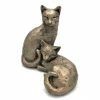 Frith Sculptures Frith Double Cat Sculpture Toby & Poppy By Paul Jenkins Made In UK