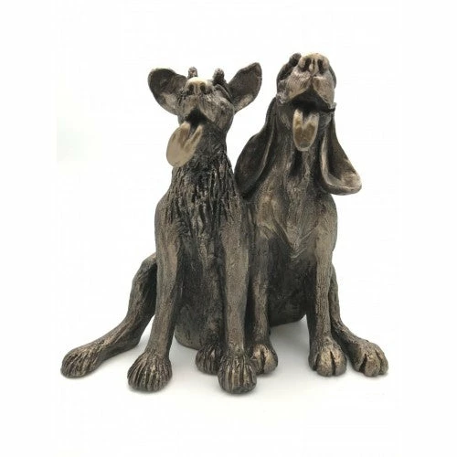 Budget 🔥 Frith - Tom And Fred Double 🐶 Dog Sculpture By Harriet Dunn Frith Sculptures ✔️ 3 Frith - Tom And Fred Double Dog Sculpture By Harriet Dunn Frith Sculptures