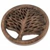 Outlet 🤩 Shared Earth Kitchenware Mango Wood Tree Of Life Trivet Fair Trade Product 🎉 2 Shared Earth Kitchenware Mango Wood Tree Of Life Trivet Fair Trade Product