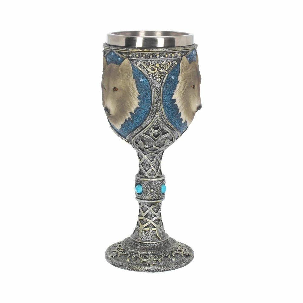 Deals โจ Lone Wolf Goblet By Nemesis Now ๐ 7 Lone Wolf Goblet By Nemesis Now