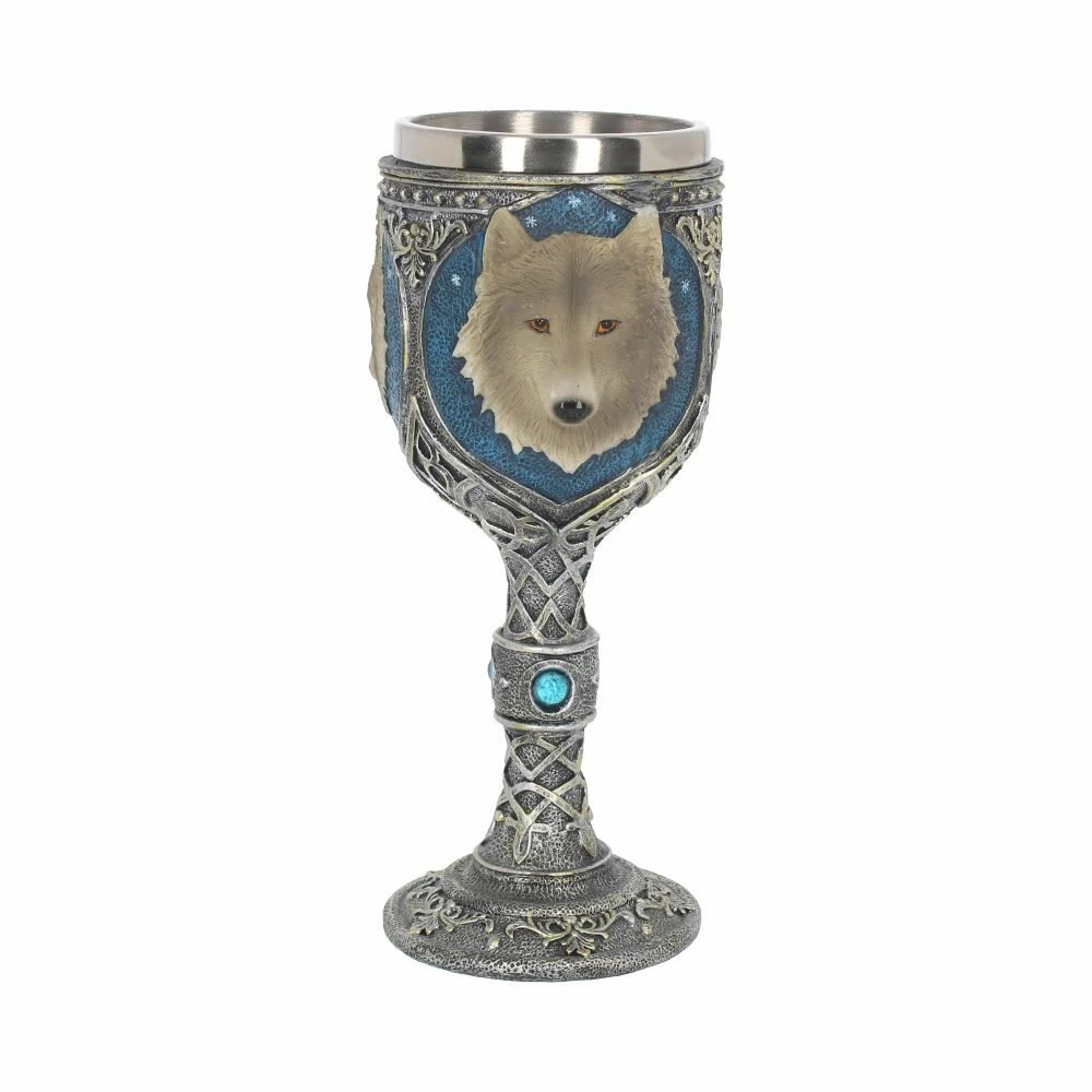 Deals โจ Lone Wolf Goblet By Nemesis Now ๐ 8 Lone Wolf Goblet By Nemesis Now