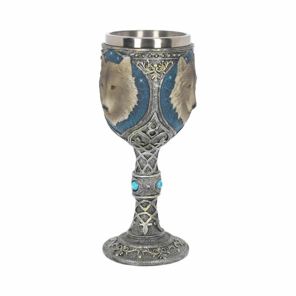 Deals โจ Lone Wolf Goblet By Nemesis Now ๐ 5 Lone Wolf Goblet By Nemesis Now