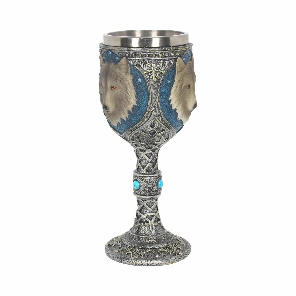 Deals โจ Lone Wolf Goblet By Nemesis Now ๐ 6 Lone Wolf Goblet By Nemesis Now