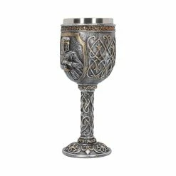 Armoured Goblet, Medieval Knight Cup By Nemesis Now
