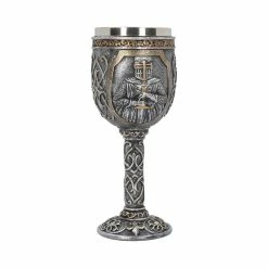 Armoured Goblet, Medieval Knight Cup By Nemesis Now