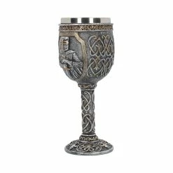 Armoured Goblet, Medieval Knight Cup By Nemesis Now