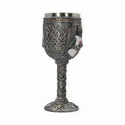 Templars Knight Goblet, Medieval Cup By Nemesis Now