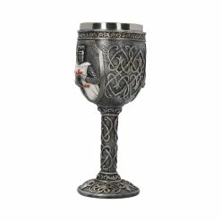 Templars Knight Goblet, Medieval Cup By Nemesis Now