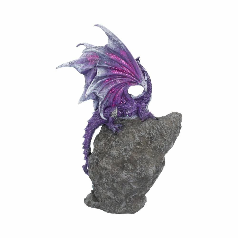 Deals ⭐ Nemesis Now Purple Dragon Crystal Light Up Ornament Amethyst Custodian 🤩 4 Nemesis Now Purple Dragon Crystal Light Up Ornament Amethyst Custodian