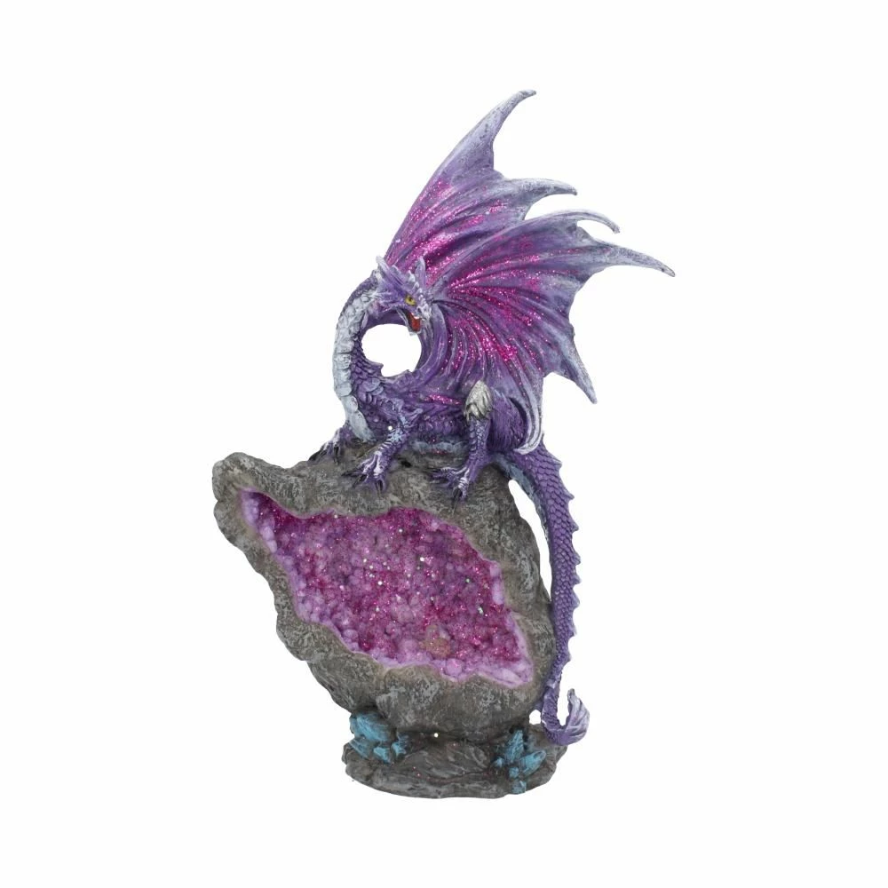 Deals ⭐ Nemesis Now Purple Dragon Crystal Light Up Ornament Amethyst Custodian 🤩 3 Nemesis Now Purple Dragon Crystal Light Up Ornament Amethyst Custodian