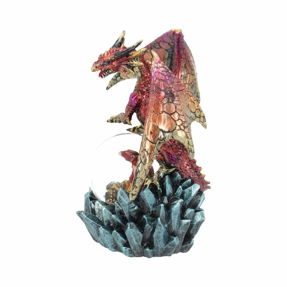 Cheap 🥰 Nemesis Now Red Dragon Snowglobe Ornament Ruby Oracle Figurine ✨ 7 Nemesis Now Red Dragon Snowglobe Ornament Ruby Oracle Figurine