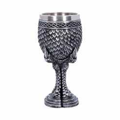 Dragon Claw Grey Scale Goblet By Nemesis Now