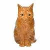 Quail Ceramics Vincent Ginger Cat Large Flower Vase