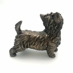 Fiesta Studios West Highland Terrier Dog Figure Cold Cast Bronze Westie