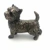 Fiesta Studios West Highland Terrier Dog Figure Cold Cast Bronze Westie