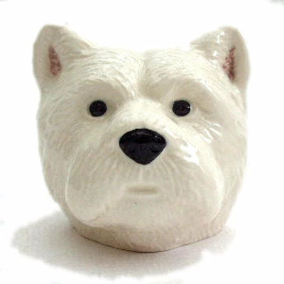Best Pirce ๐ Westie Egg Cup By Quail Ceramics โญ 3 Westie Egg Cup By Quail Ceramics