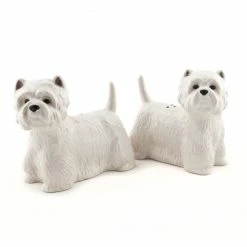 Quail Ceramics Westie Salt & Pepper Shakers
