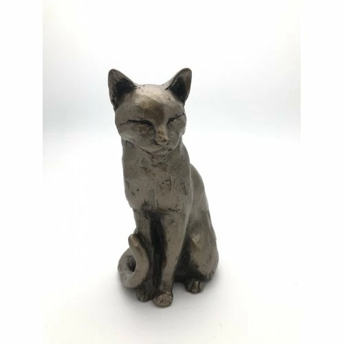 Budget π Frith - Willard Sitting Cat Sculpture By Paul Jenkins 𧨠3 Frith - Willard Sitting Cat Sculpture By Paul Jenkins