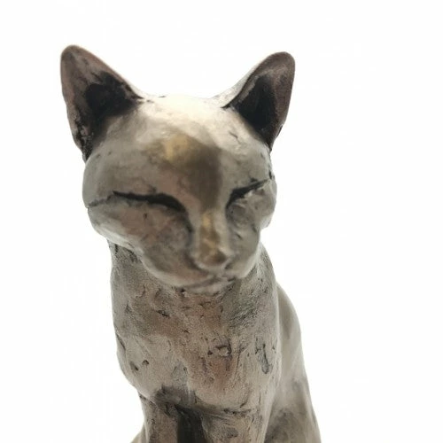 Budget π Frith - Willard Sitting Cat Sculpture By Paul Jenkins 𧨠7 Frith - Willard Sitting Cat Sculpture By Paul Jenkins