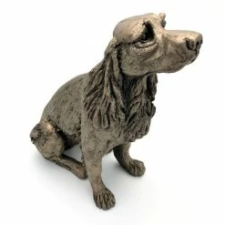 Frith Springer Spaniel Winston Figure In Cold Cast Bronze Made In UK