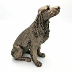 Frith Springer Spaniel Winston Figure In Cold Cast Bronze Made In UK